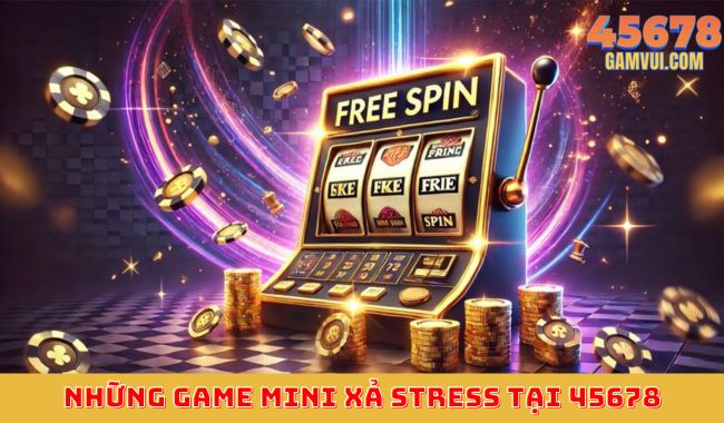 Những game mini xả stress tại 45678 – Trải nghiệm giải trí thư giãn với kho game đa dạng.