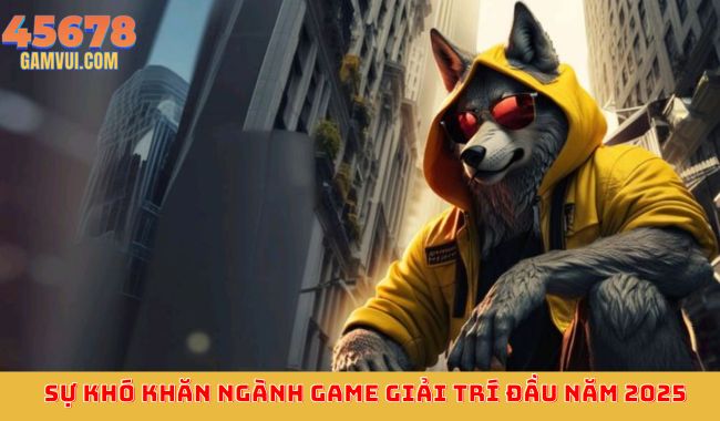 Sự khó khăn trong ngành game giải trí đầu năm 2025