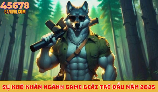 Sự khó khăn trong ngành game giải trí đầu năm 2025