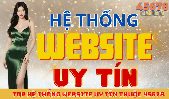 Top hệ thống website uy tín thuộc 45678