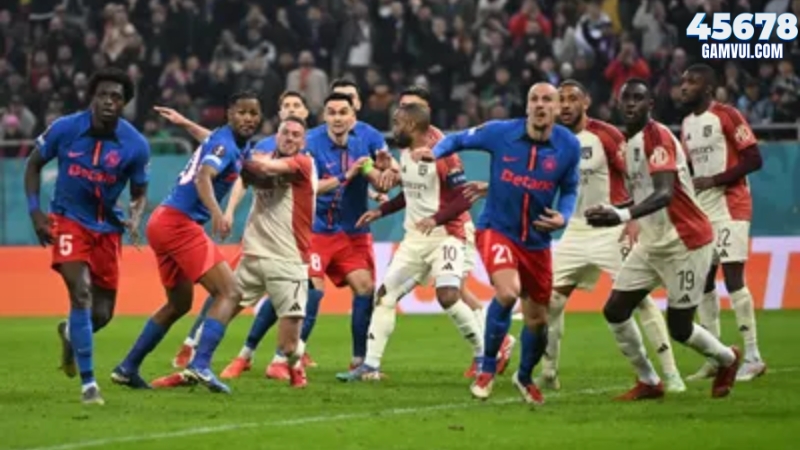 Europa League: Olympique Lyon Áp Đảo Đội Bóng Romania FCSB Với Tỷ Số 3-1